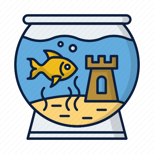 Aquarium, aquarius, fish, pet, water icon - Download on Iconfinder