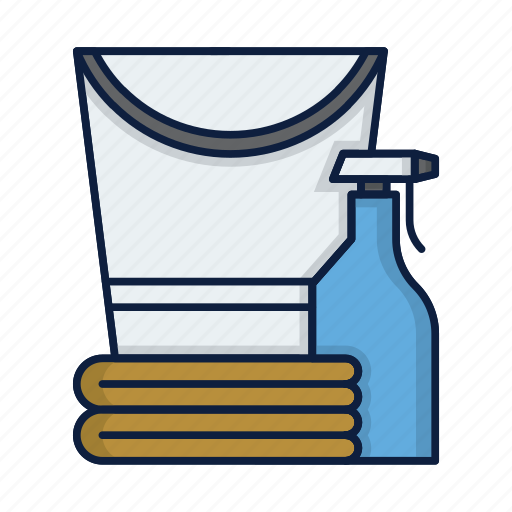 Bottle, bucket, clean, cleaner, cleaning, detergent, washing icon - Download on Iconfinder