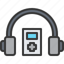 headphone, headset, music, player, sound, audio, media