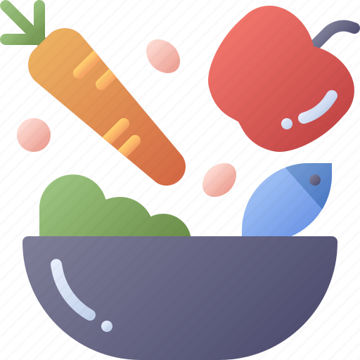 Food, healthy, fruit, vegetable, fish, carrot, apple icon - Download on Iconfinder