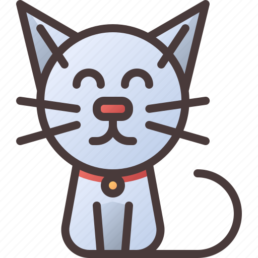 Cat, pet, animal, kitty, cute, puss icon - Download on Iconfinder
