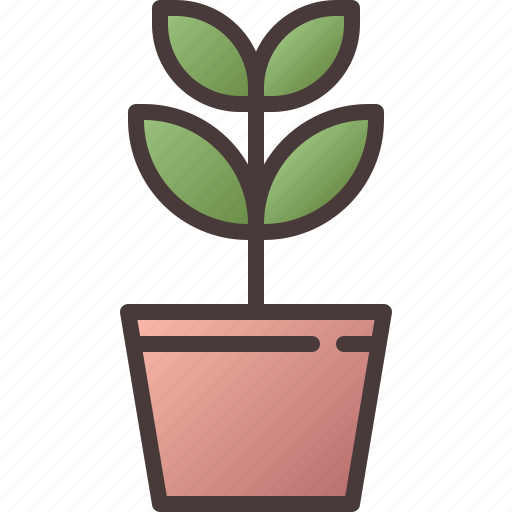 Plant, pot, tree, gardening, leaf, garden, nature icon - Download on Iconfinder