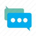 bubble, chat, communication, message, send, sms, talk