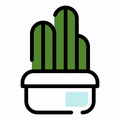 Cactus, desert, pot, plant icon - Download on Iconfinder