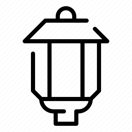 Garden light, lantern, lantern lamp, garden lamp icon - Download on Iconfinder