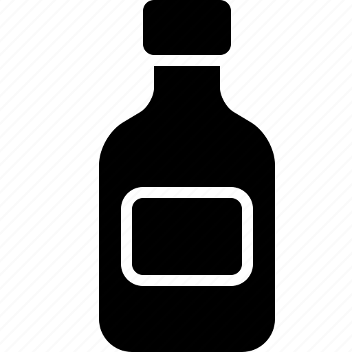 Bottle, container, drink, glass, label icon - Download on Iconfinder