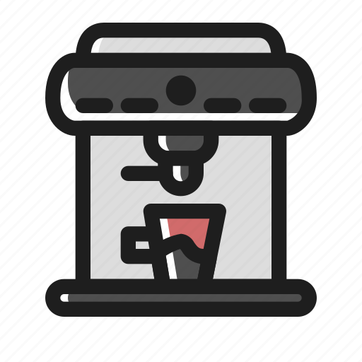 Electronic, home appliance, coffee machine, technology, electronics icon - Download on Iconfinder
