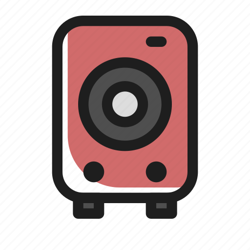 Electronic, speaker, home appliance, technology, sound icon - Download on Iconfinder
