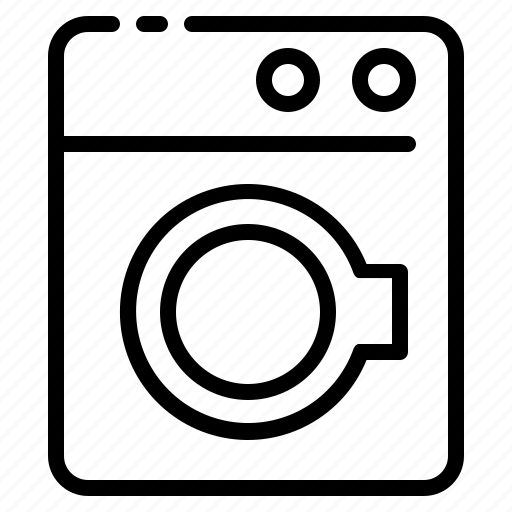 Washing machine, laundry, washing, cleaning, clothes, clothing, appliance icon icon - Download on Iconfinder