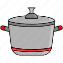 kitchen, pot, utensil