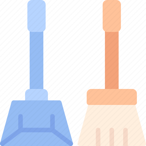 Broom, dustpan, cleaning, brush, wash icon - Download on Iconfinder