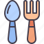 cutlery, spoon, restaurant, kitchenware, fork 
