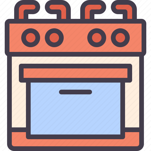 Stove, kitchen, gas, cooking icon - Download on Iconfinder