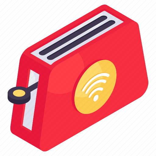 Smart toaster, toast machine, sandwich maker, electronic, kitchen appliance icon - Download on Iconfinder