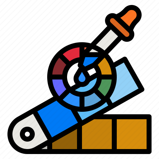 Color, paint, bucket, wheel, art icon - Download on Iconfinder