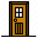 door, furniture, household, doorway, exit