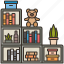 bookcase, bookshelf, furniture, home, room 