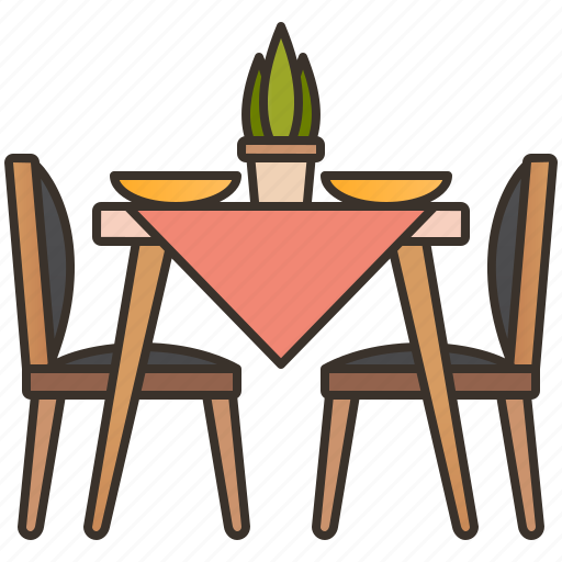 Dining, furniture, kitchen, room, table icon - Download on Iconfinder