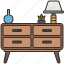 cabinet, cupboard, drawer, furniture, home 