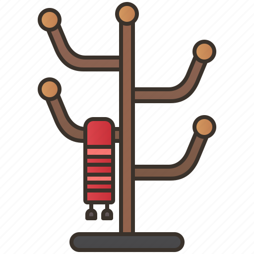 Clothes, coat, hanger, hat, stand icon - Download on Iconfinder