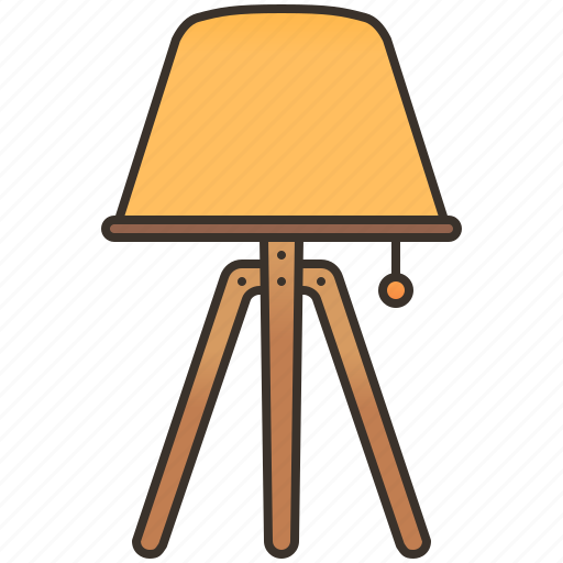 Decoration, lamp, lighting, room, standing icon - Download on Iconfinder