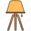 decoration, lamp, lighting, room, standing 