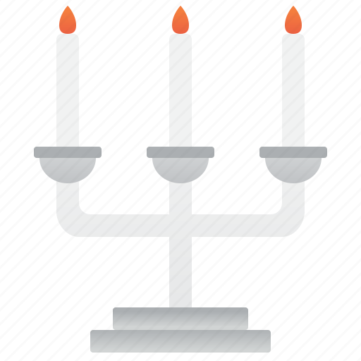 Candlelight, candlestick, decoration, light, table icon - Download on Iconfinder