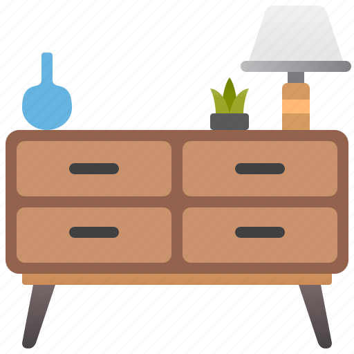 Cabinet, cupboard, drawer, furniture, home icon - Download on Iconfinder