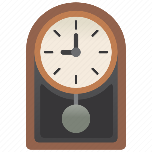 Clock, decoration, time, vintage, wall icon - Download on Iconfinder