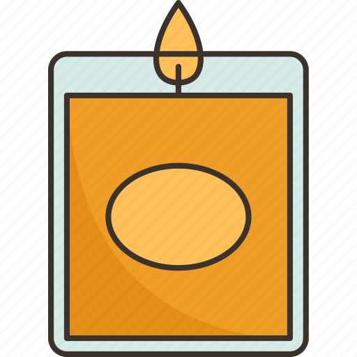 Candle, light, aroma, warm, spa icon - Download on Iconfinder