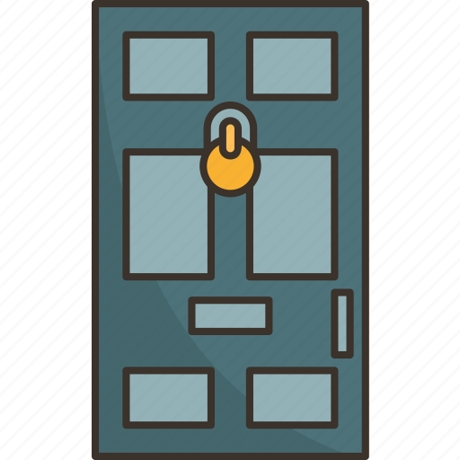 Door, entrance, home, exterior, front icon - Download on Iconfinder