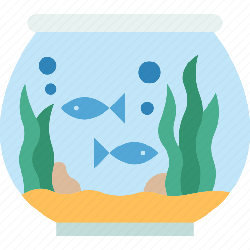 Aquarium, fish, pet, desk, decoration icon - Download on Iconfinder