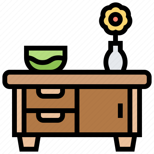Decorate, drawer, furniture, interior, office icon - Download on Iconfinder