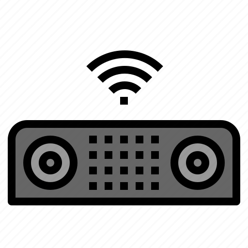 Speaker, bluetooth, broadcast, device, multimedia, sound, volume icon - Download on Iconfinder