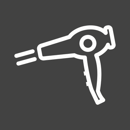 Blow, dryer, fashion, hair, hairdryer, salon, style icon - Download on Iconfinder