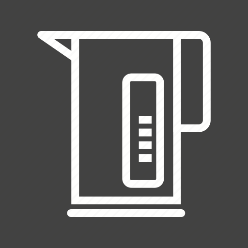 Electric, hot, kettle, modern, power, tea, water icon - Download on Iconfinder