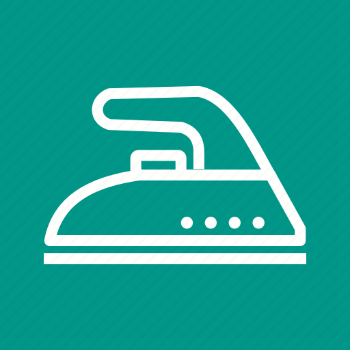 Appliance, domestic, electric, iron, ironing, steam, work icon - Download on Iconfinder