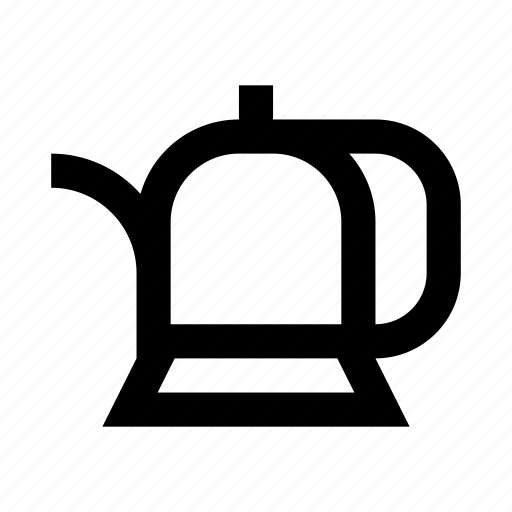 Kettle, hot, kitchen, tea, teakettle, pot, electric icon - Download on Iconfinder