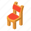 armchair, chair, high, isometric, logo, object, stool 