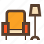 chairlamp, furniture, home, interior, living, modern 