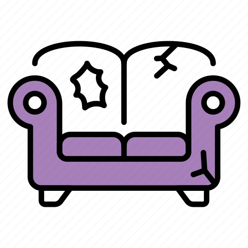 Couch, repair, apartment, home, room, sofa icon - Download on Iconfinder