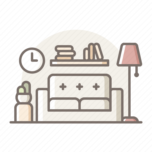 Lamp, living, room, stand icon - Download on Iconfinder