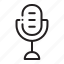 podcast, microphone, broadcasting, audio, mic, communication 