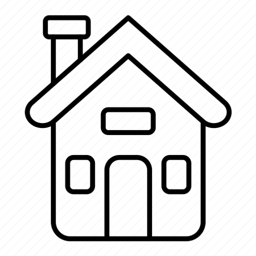 Home, house, property, homepage, building, chimney icon - Download on Iconfinder