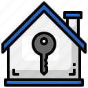 door, key, property, unlock, house, home