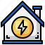 energy, power, house, property, electricity 