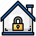 lock, property, secure, locked, house