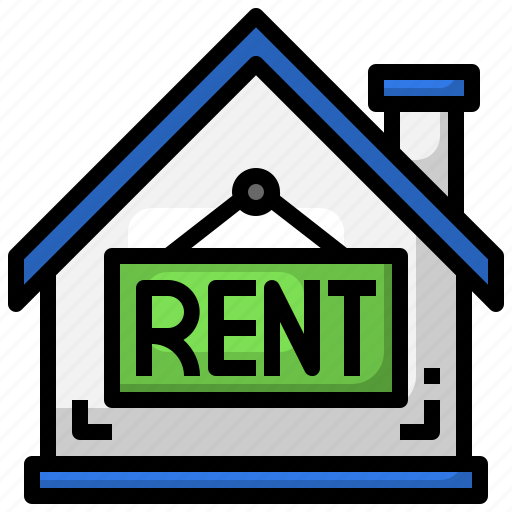 Rent, signaling, property, house, home icon - Download on Iconfinder