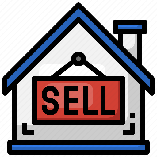 Sell, sale, house, home, building icon - Download on Iconfinder