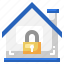 lock, property, secure, locked, house 